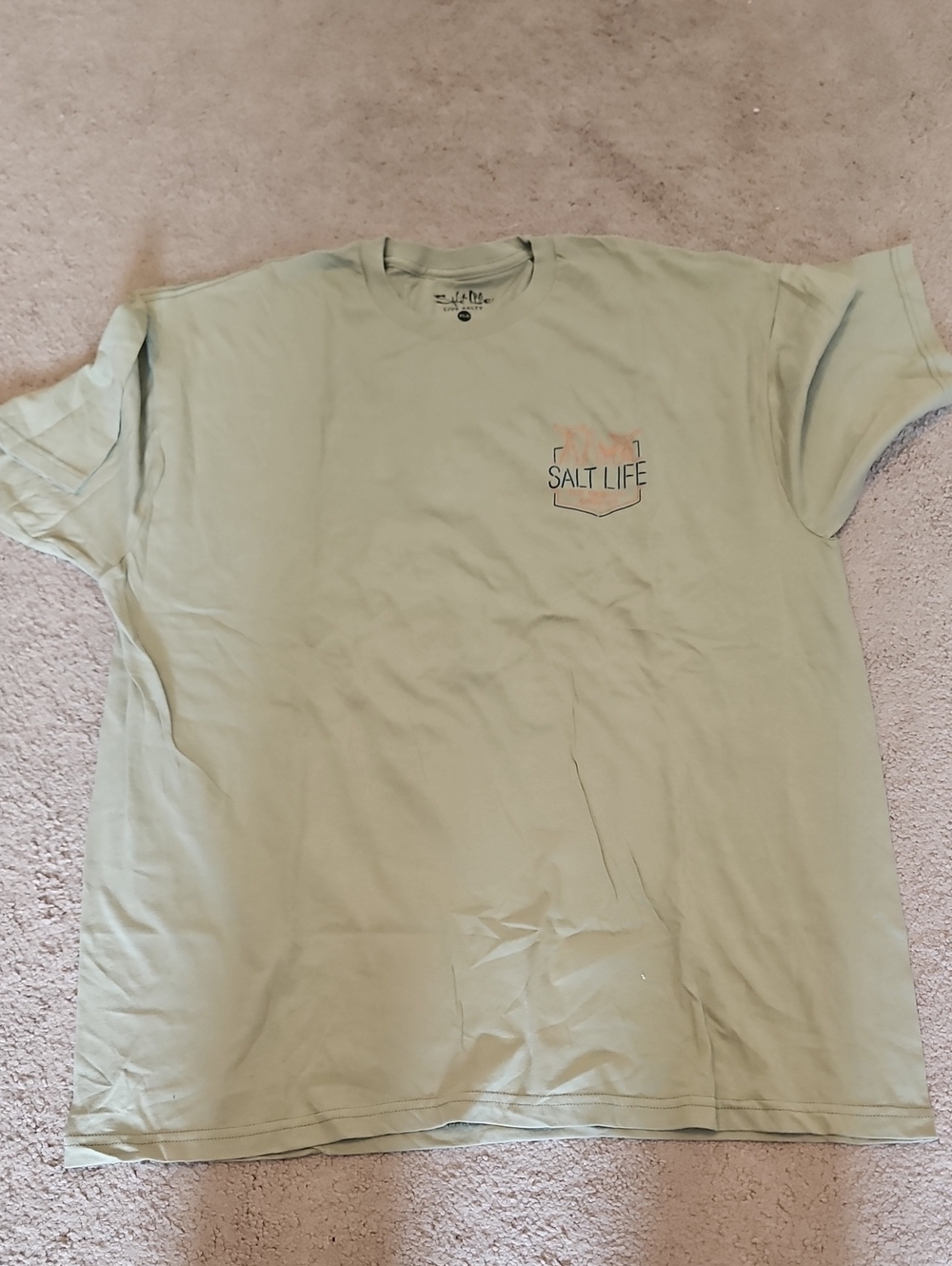New Salt Life Graphic Tees - Mint & Khaki - Picture 10 of 16